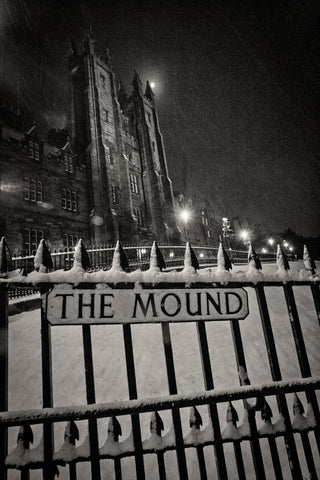 Edinburgh - Mound railings